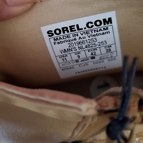 Sorel Women's Kinetic Breakthru Acadia Boot Size 6.5 - Picture 6 of 10